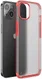 Apple iPhone 13 Hybrid Armor Hard Plastic Back Cover Rood afbeelding 1