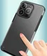 Apple iPhone 13 Pro Hybrid Armor Hard Plastic Back Cover Zwart afbeelding 7