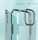 Apple iPhone 13 Pro Max Hybrid Armor Hard Plastic Back Cover Blauw afbeelding 5