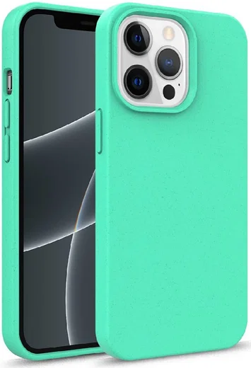 Apple iPhone 13 Mini Hoesje Flexibel en Dun TPU Back Cover Groen afbeelding 1