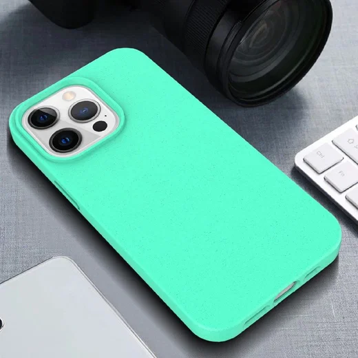 Apple iPhone 13 Mini Hoesje Flexibel en Dun TPU Back Cover Blauw afbeelding 5