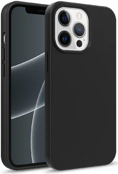 Apple iPhone 13 Hoesje Flexibel en Dun TPU Back Cover Zwart