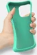 Apple iPhone 13 Hoesje Flexibel en Dun TPU Back Cover Zwart afbeelding 4