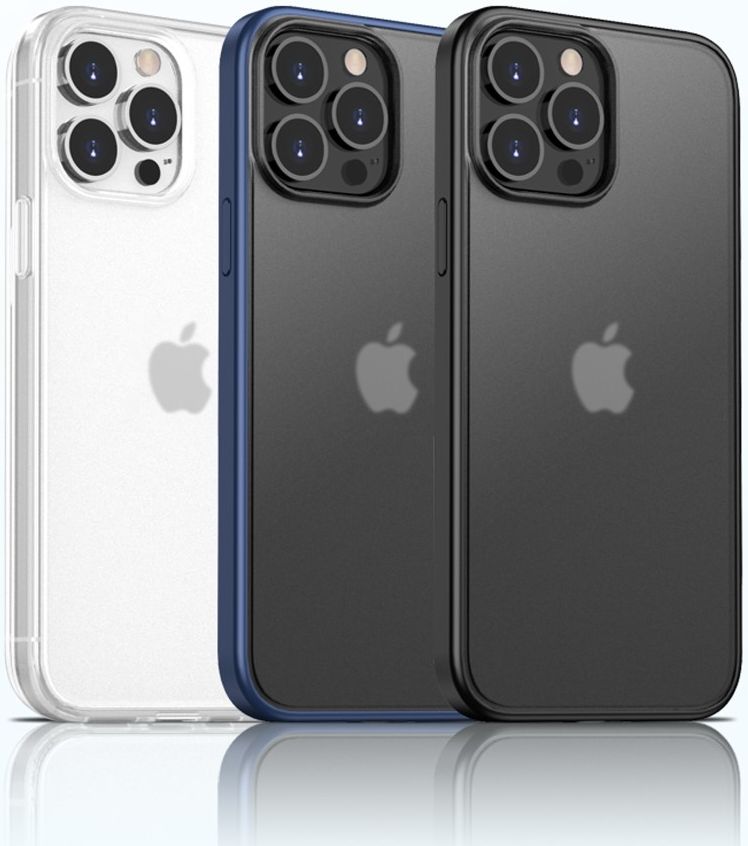 iPaky Apple iPhone 13 Mini Hoesje Hybride Back Cover Wit afbeelding 9