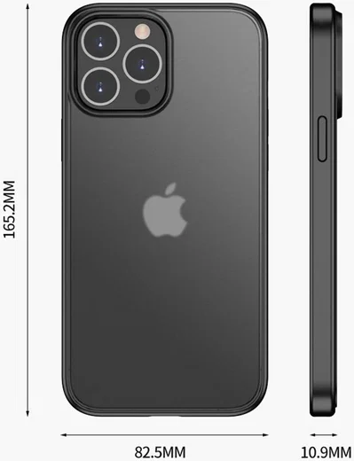 iPaky Apple iPhone 13 Hoesje Hybride Back Cover Blauw afbeelding 8