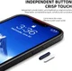 iPaky Apple iPhone 13 Pro Hoesje Hybride Back Cover Zwart afbeelding 6