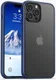 iPaky Apple iPhone 13 Pro Hoesje Hybride Back Cover Blauw afbeelding 1