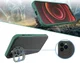 Apple iPhone 13 Pro Hoesje met Camera Protector Kickstand Groen afbeelding 6