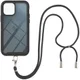 Apple iPhone 13 Pro Hoesje met Koord Back Cover Keycord Zwart afbeelding 1