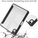 Apple iPad Mini 6 Hoes Tri-Fold Book Case Transparant/Zwart afbeelding 2