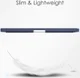 Apple iPad Mini 7 / 6 Hoes Tri-Fold Book Case Transparant/Blauw afbeelding 5
