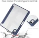 Apple iPad Mini 7 / 6 Hoes Tri-Fold Book Case Transparant/Blauw afbeelding 2