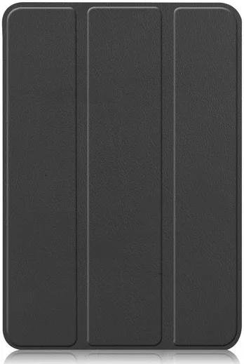 Apple iPad Mini 6 Hoesje Tri-Fold Book Case met Standaard Zwart afbeelding 3