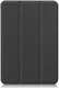 Apple iPad Mini 6 Hoesje Tri-Fold Book Case met Standaard Zwart afbeelding 3