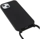 Apple iPhone 13 Hoesje Back Cover Flexibel TPU met Koord Zwart afbeelding 3