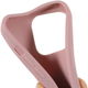 Apple iPhone 13 Pro Hoesje Back Cover met Koord Flexibel TPU Roze afbeelding 6