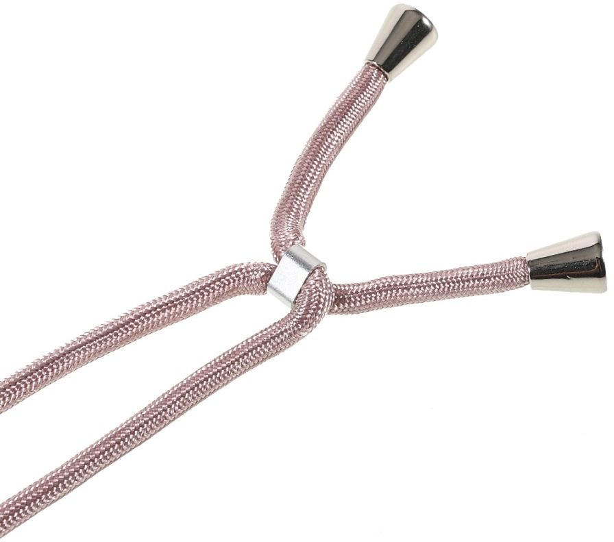 Apple iPhone 13 Pro Hoesje Back Cover met Koord Flexibel TPU Roze afbeelding 7