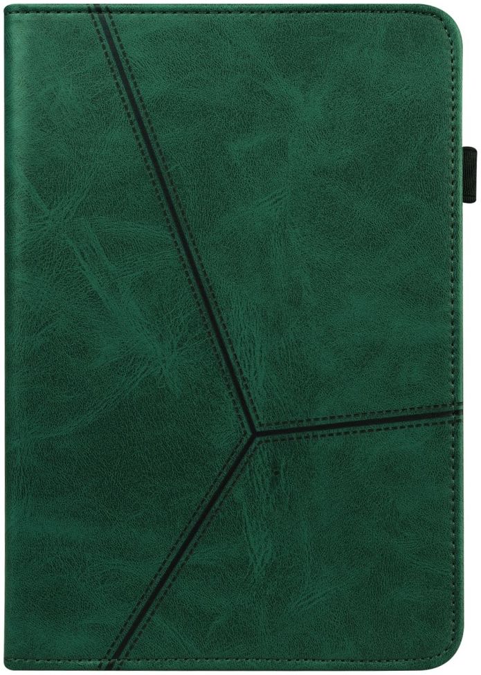Apple iPad Mini 7 / 6 Hoes Tri-Fold Portemonnee Book Case Groen afbeelding 2