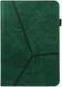 Apple iPad Mini 7 / 6 Hoes Tri-Fold Portemonnee Book Case Groen afbeelding 2