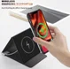 Apple iPhone 13 Hoesje Carbon Back Cover Schokbestendig Blauw afbeelding 4