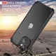 Apple iPhone 13 Hoesje Carbon Back Cover Schokbestendig Rood afbeelding 3