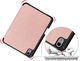 Apple iPad Mini 7 / 6 Hoes Tri-Fold Book Case Kunstleer Roze Goud afbeelding 3