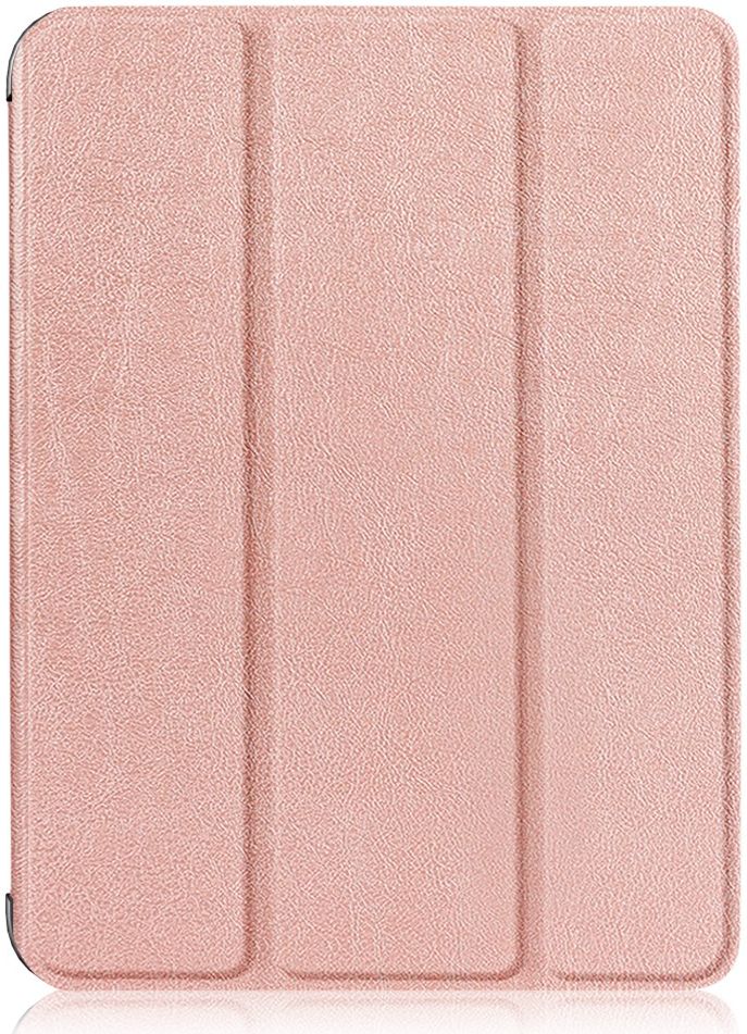 Apple iPad Mini 7 / 6 Hoes Tri-Fold Book Case Kunstleer Roze Goud afbeelding 2