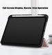 Apple iPad Mini 7 / 6 Hoes Tri-Fold Book Case Kunstleer Roze Goud afbeelding 9