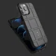 Apple iPhone 13 Pro Max Hoesje Shock Proof Rugged Shield Zwart afbeelding 2