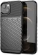 Apple iPhone 13 Hoesje TPU Thunder Design Back Cover Zwart afbeelding 1