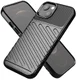 Apple iPhone 13 Hoesje TPU Thunder Design Back Cover Zwart afbeelding 4