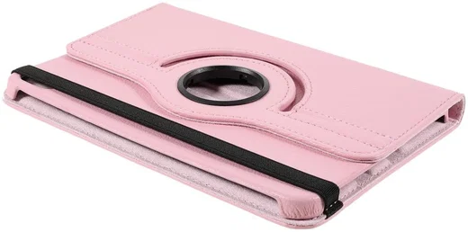 Apple iPad Mini 6 Hoes 360 Graden Draaibare Book Case Roze afbeelding 8
