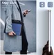 Apple iPad Mini 7/6 Hoesje Magnetische Tri-Fold Book Case Blauw afbeelding 5