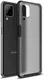 Samsung Galaxy A12 Hoesje Hybrid Armor Back Cover Zwart afbeelding 1