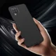Samsung Galaxy A12 Hoesje Twill Slim Textuur Back Cover Zwart afbeelding 6