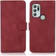 KHAZNEH Motorola Moto G60s Hoesje Retro Wallet Book Case Rood afbeelding 3