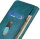 Motorola Moto G60s Hoesje Portemonnee Book Case Splitleer Groen afbeelding 5