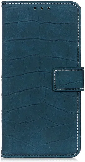 Motorola Moto G60s Hoesje Kunstleer Wallet Book Case Groen afbeelding 2