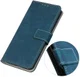 Motorola Moto G60s Hoesje Kunstleer Wallet Book Case Groen afbeelding 8