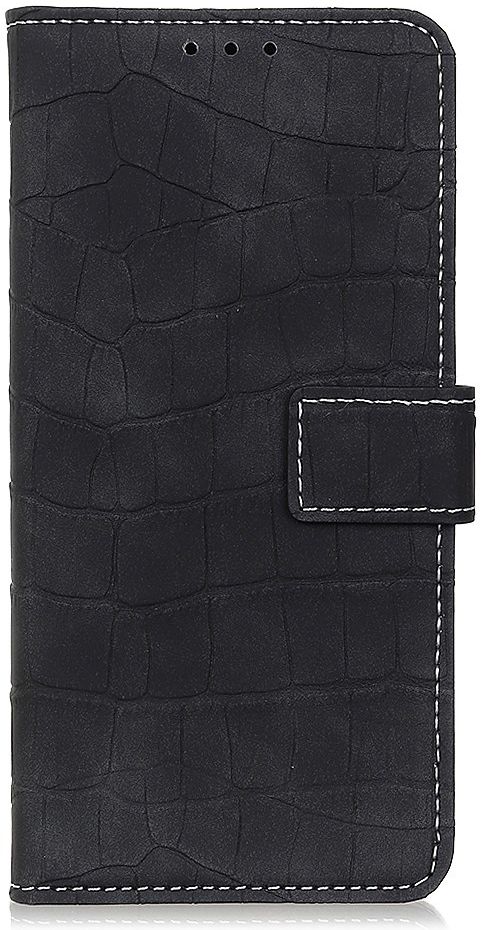 Motorola Moto G60s Hoesje Kunstleer Wallet Book Case Zwart afbeelding 2