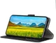 Motorola Moto G60s Hoesje Kunstleer Wallet Book Case Zwart afbeelding 5