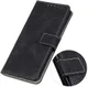 Motorola Moto G60s Hoesje Kunstleer Wallet Book Case Zwart afbeelding 8