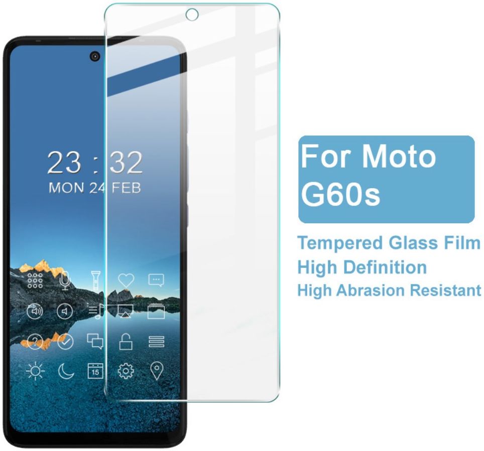 Imak Motorola Moto G60s Screen Protector 9H Tempered Glass afbeelding 2