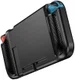 Nintendo Switch Hoesje Geborsteld TPU Flexibele Cover Zwart afbeelding 8