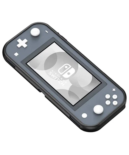 Nintendo Switch Lite Hoesje Geborsteld TPU Flexibele Cover Zwart afbeelding 2