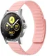 Universeel Smartwatch 22MM Bandje - Siliconen met Magneetsluiting - Roze afbeelding 1