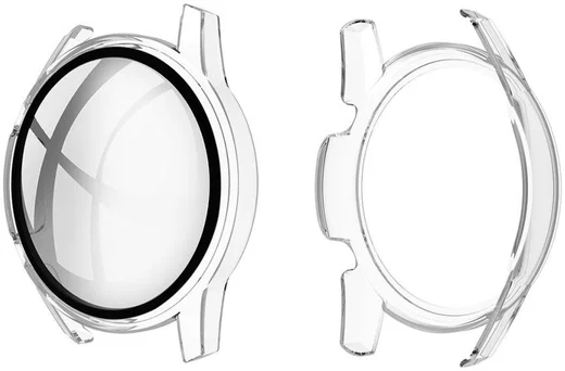 Huawei Watch GT 2 46MM Hoesje Hard Plastic met Tempered Glass Clear afbeelding 5