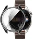 Huawei Watch 3 Pro Hoesje Hard Plastic met Tempered Glass Zwart afbeelding 1