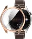 Huawei Watch 3 Pro Hoesje Hard Plastic met Tempered Glass Roze afbeelding 1