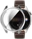 Huawei Watch 3 Pro Hoesje Hard Plastic met Tempered Glass Zilver afbeelding 1